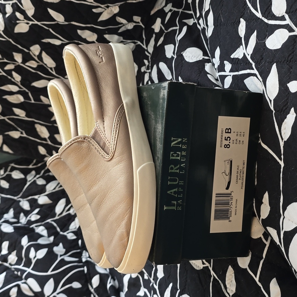 Lauren Ralph Lauren Cedar Sandals - Gold - Size 8.5 Women's